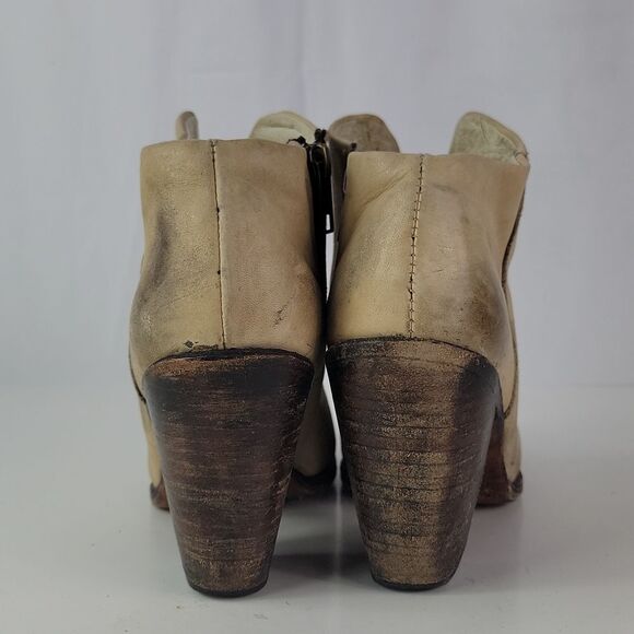 Freebird By Steven Detroit Cream Women's Booties - Picture 6 of 16